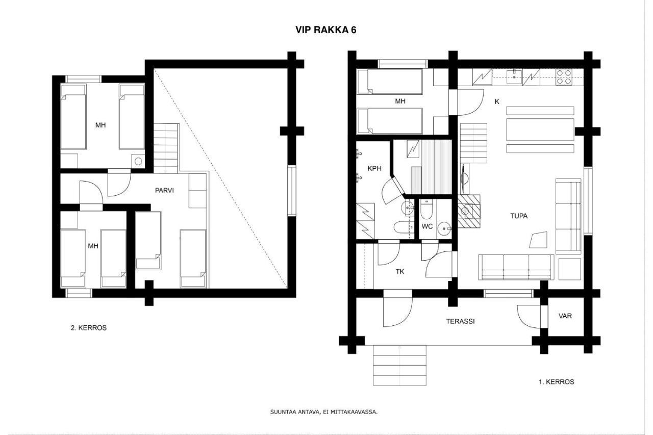 Vip Rakka Villas 5 & 6 Levi Dış mekan fotoğraf